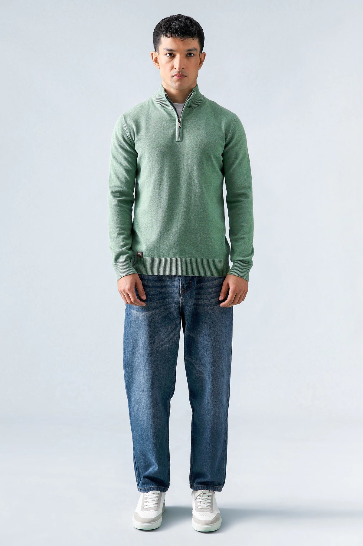 Basic Mock Neck Sweater