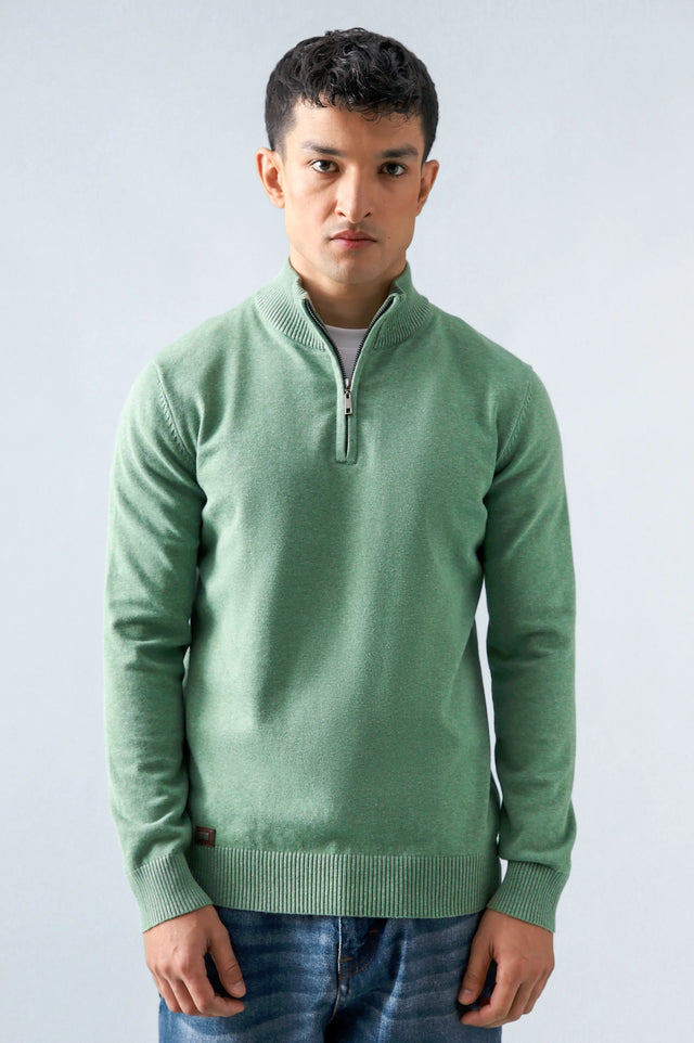 Basic Mock Neck Sweater