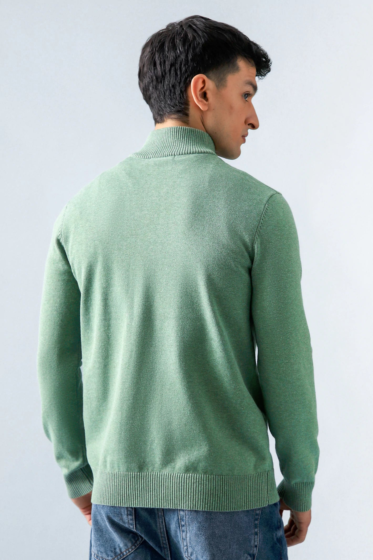 Basic Mock Neck Sweater