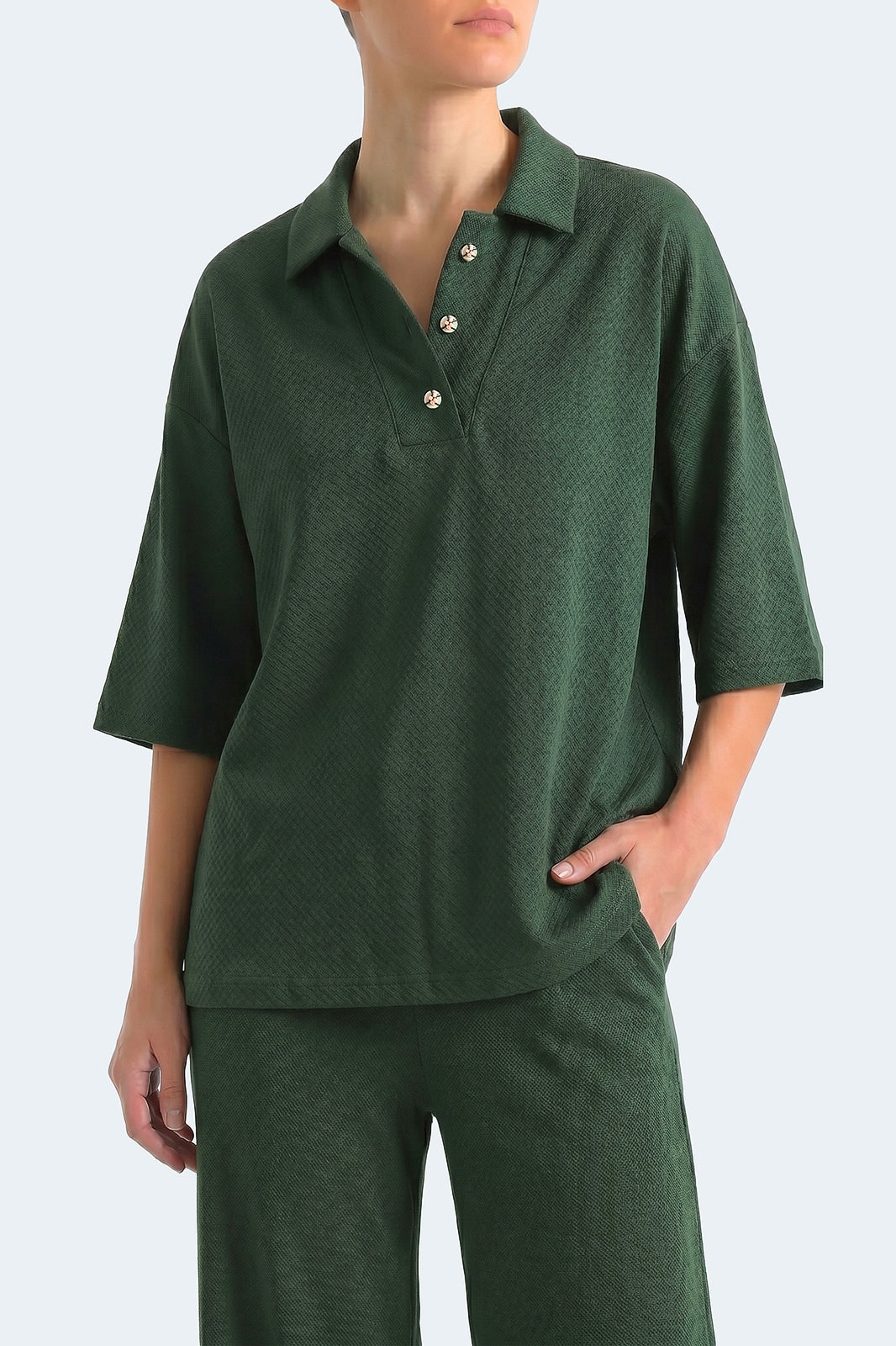 Womens Textured Top