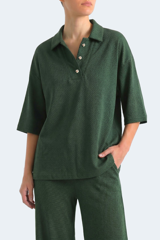 Womens Textured Top