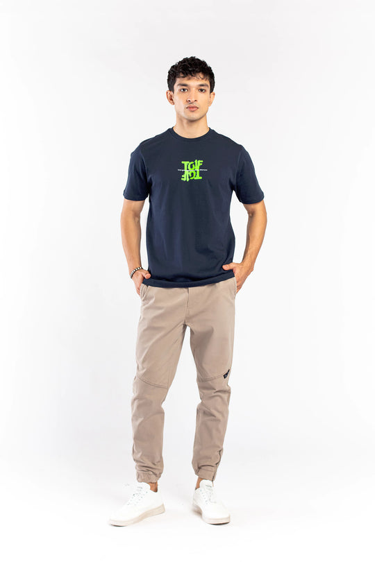 Texted Graphic T-Shirt - 9figure