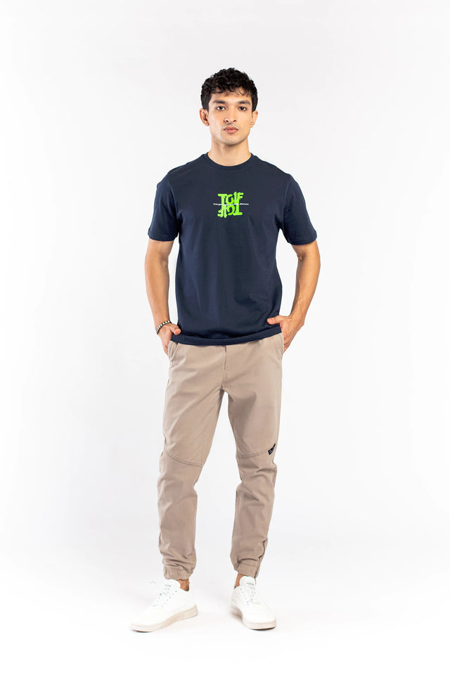 Texted Graphic T-Shirt - 9figure