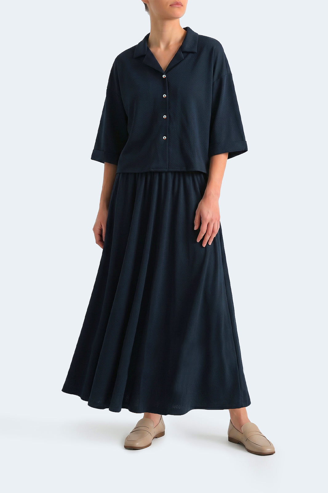 Women's Textured Co-ord Set