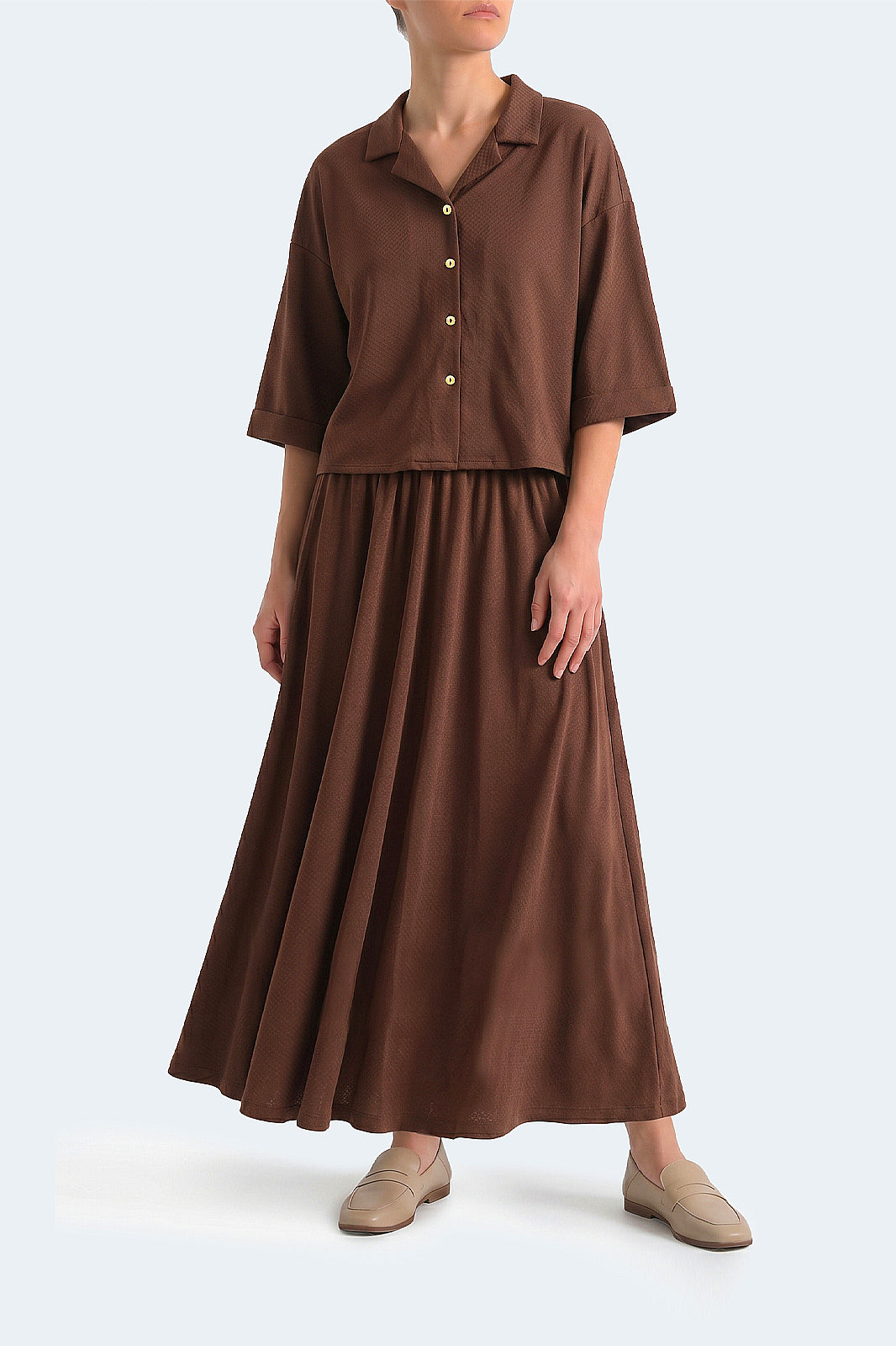 Women's Textured Co-ord Set