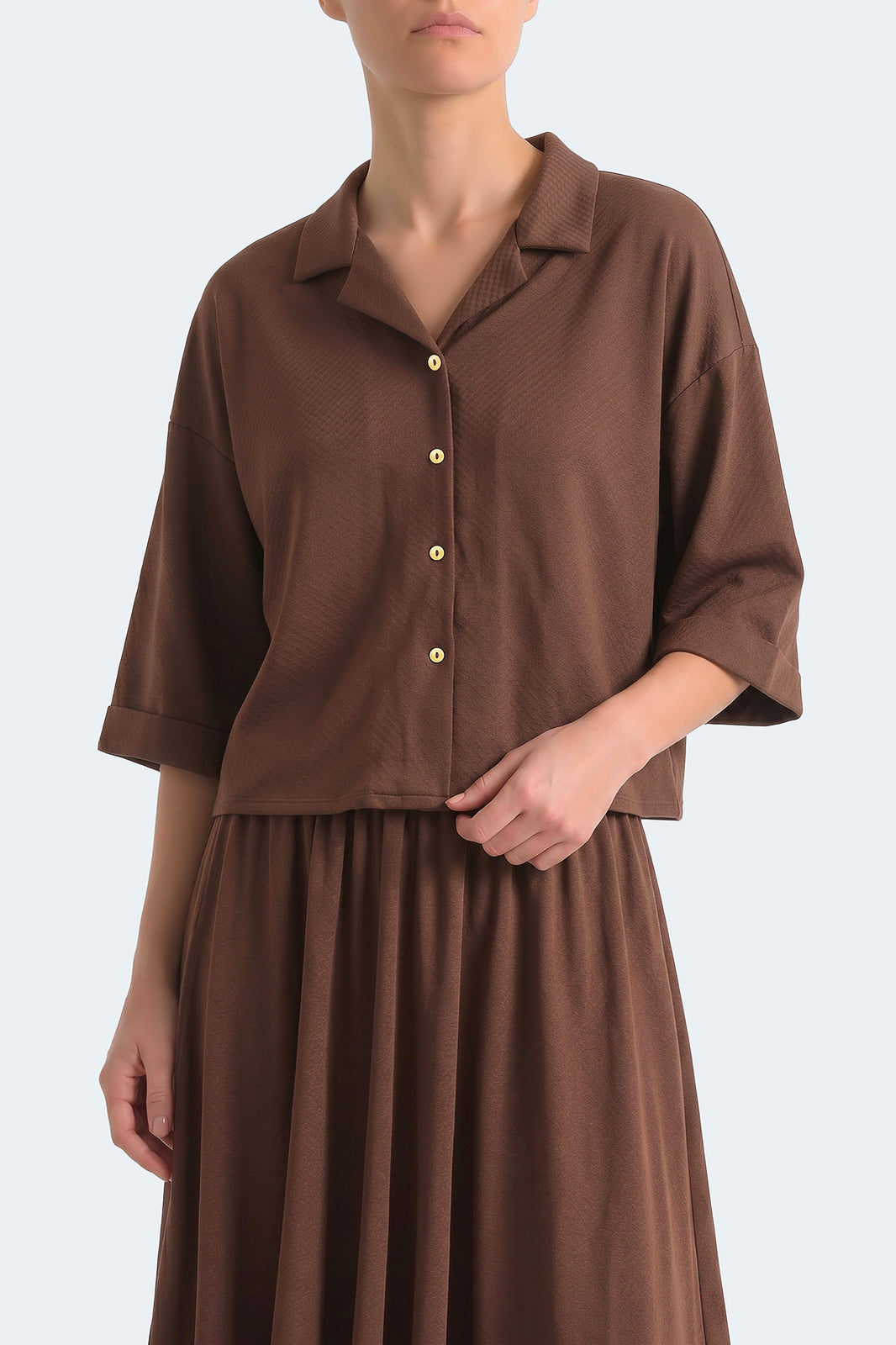Women's Textured Co-ord Set