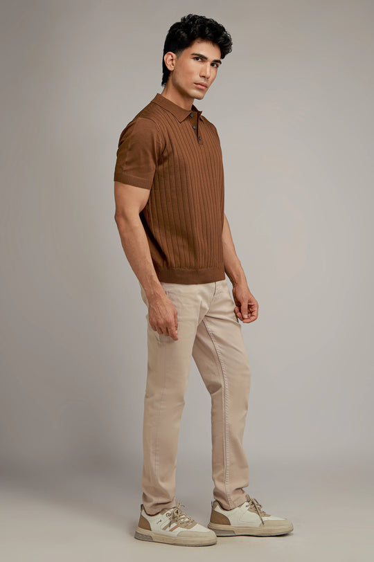 Basic Textured Polo