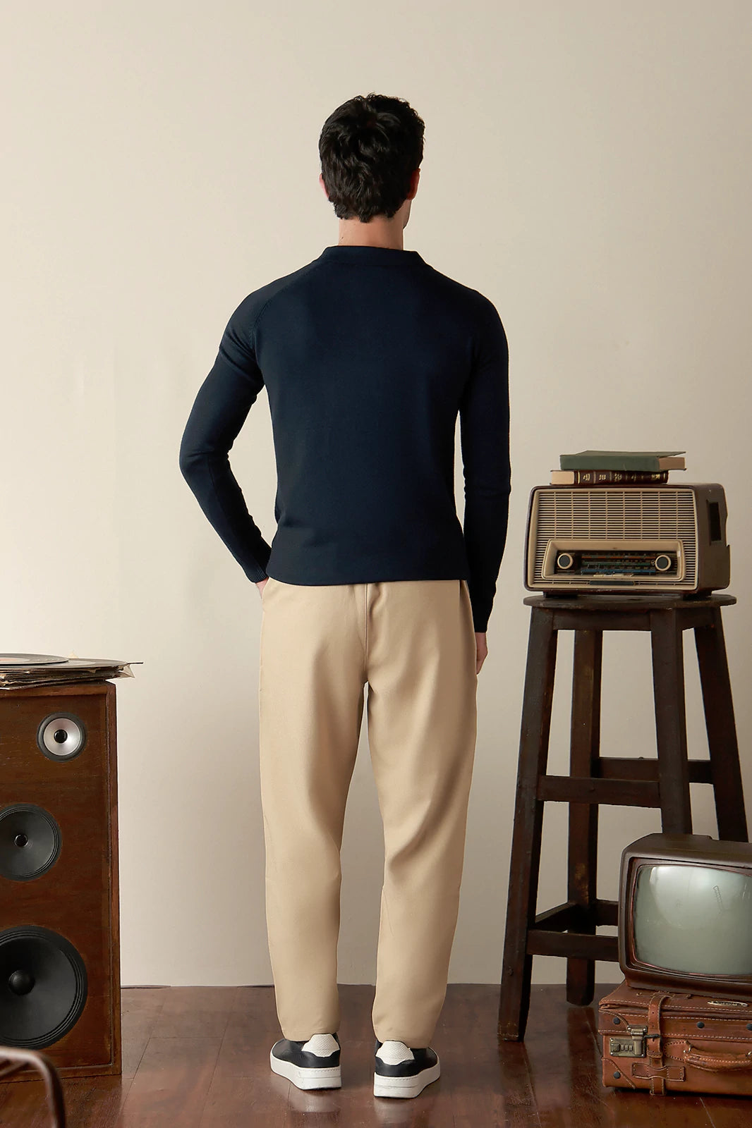 Button Placket Sweater
