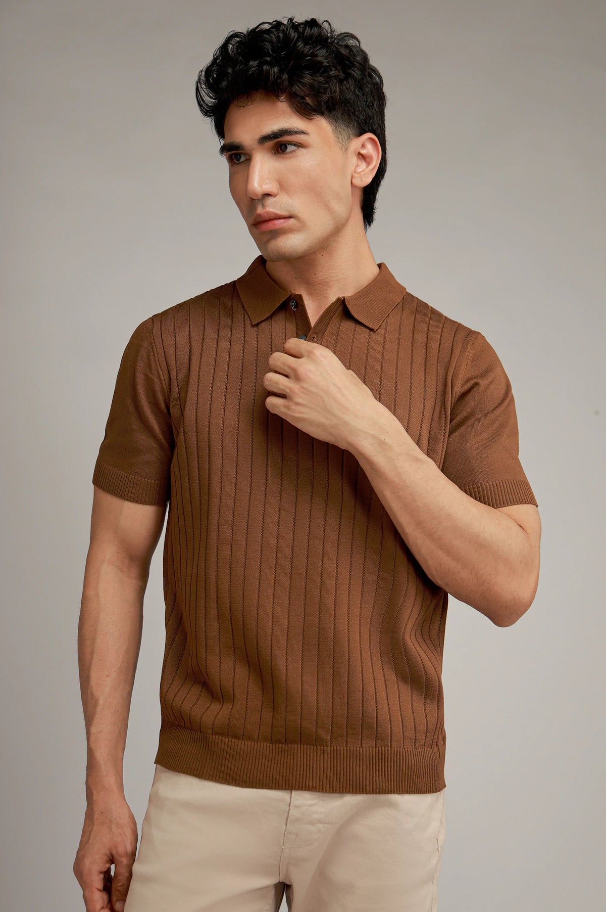 Textured Polo