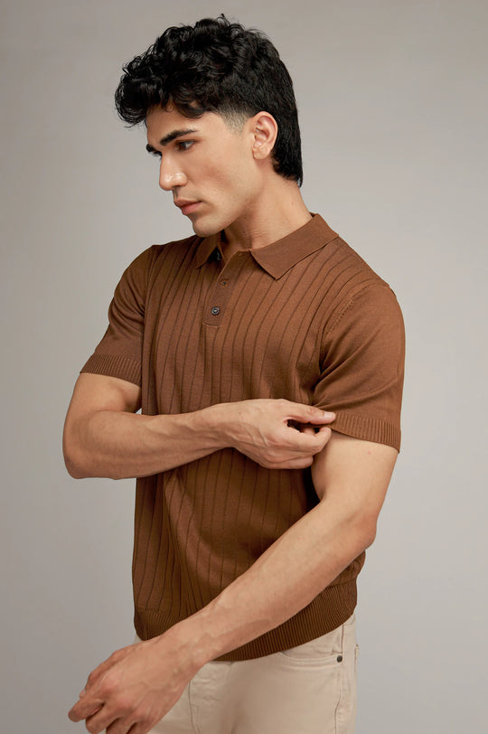 Basic Textured Polo