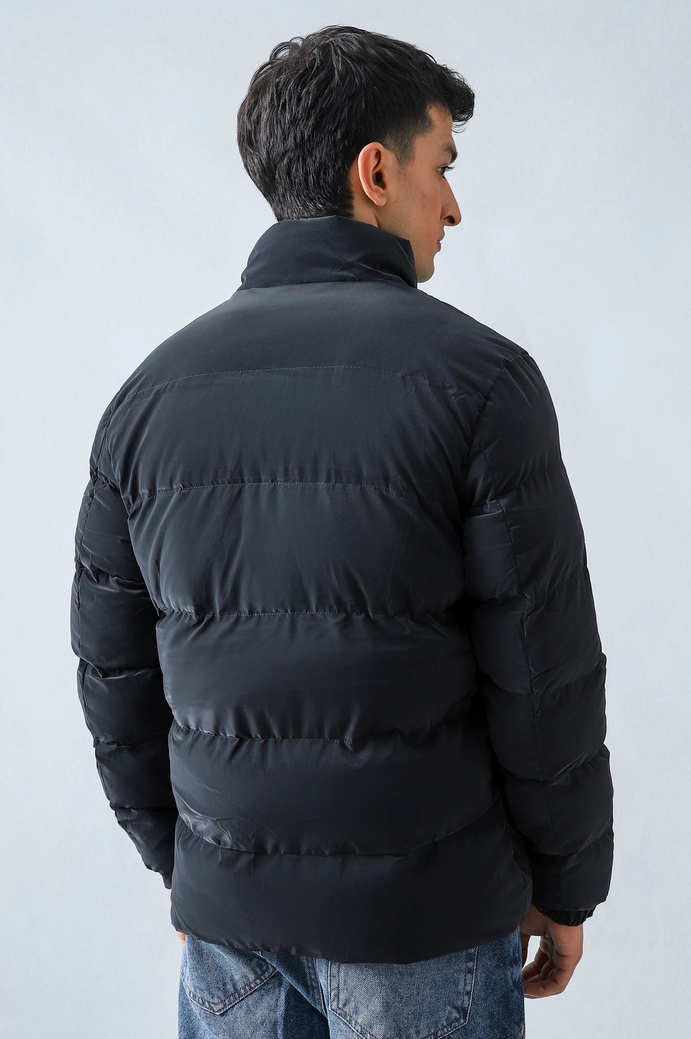 Mock Neck Puffer Jacket