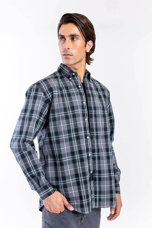 Button Down Checkered Shirt - 9figure