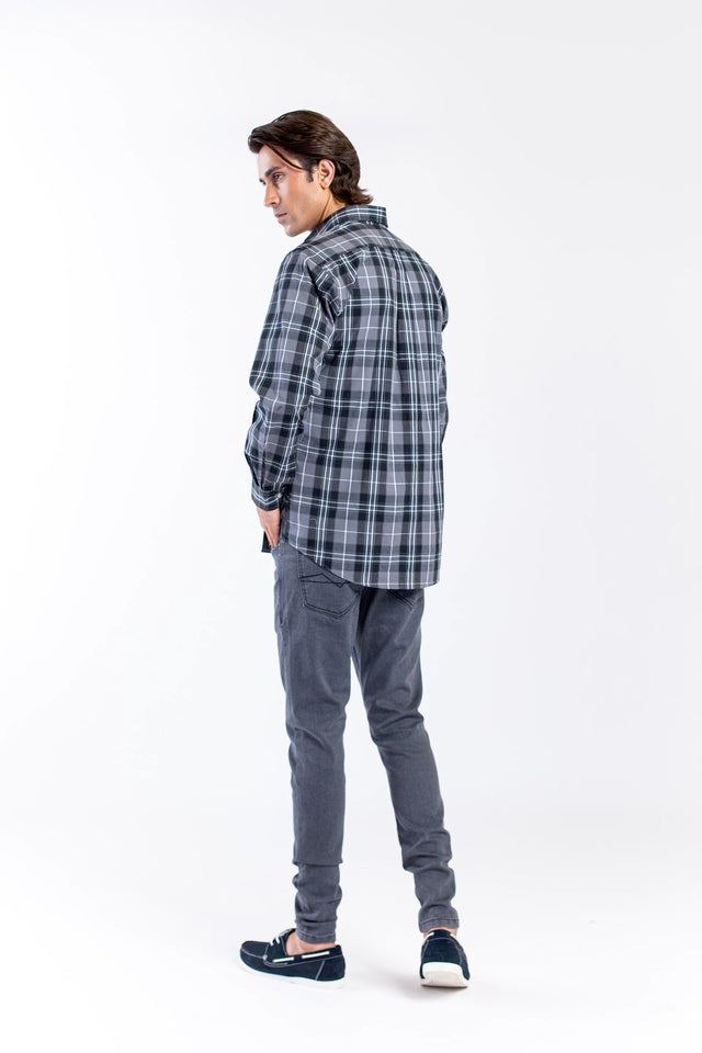 Button Down Checkered Shirt - 9figure