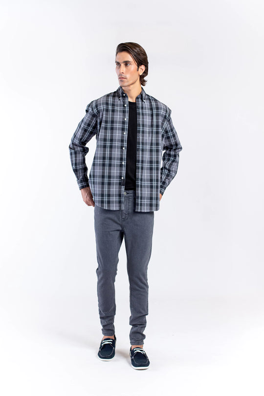 Button Down Checkered Shirt - 9figure