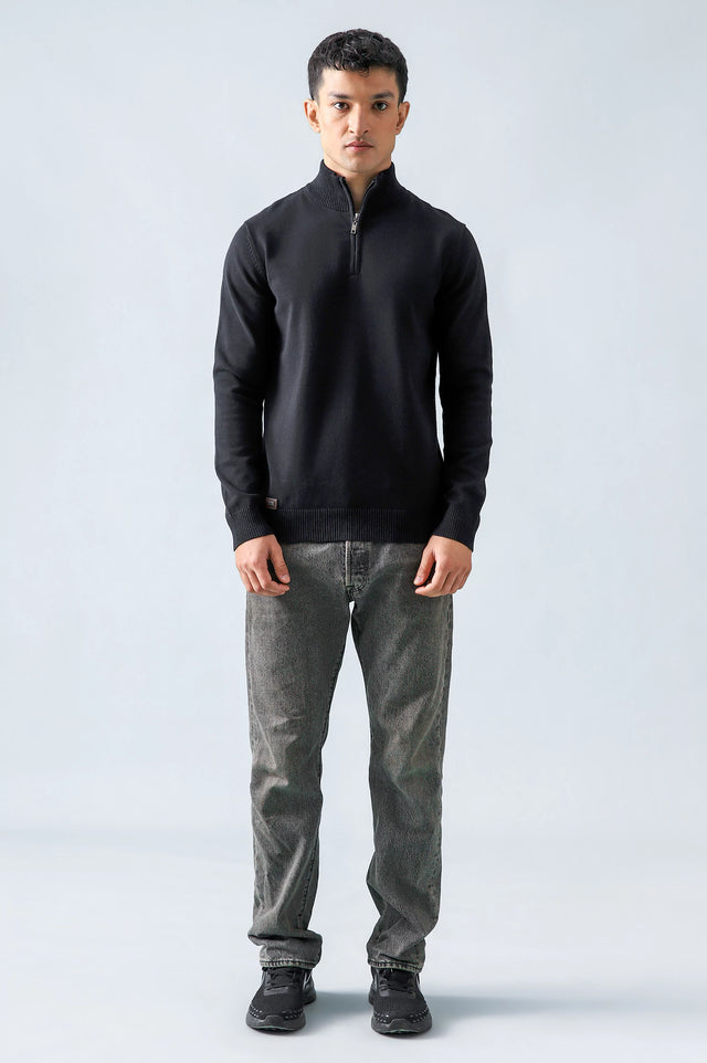 Basic Mock Neck Sweater