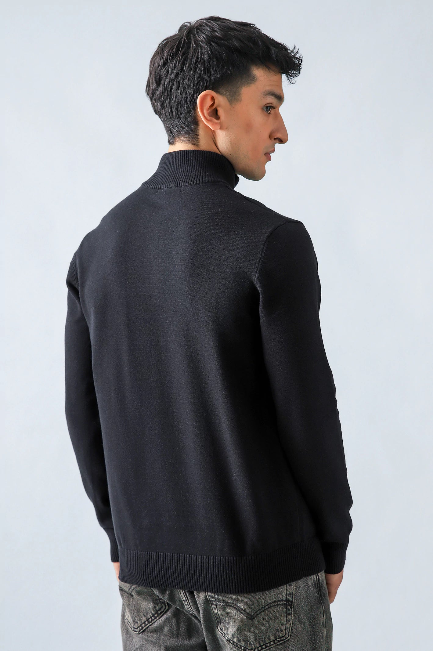 Basic Mock Neck Sweater