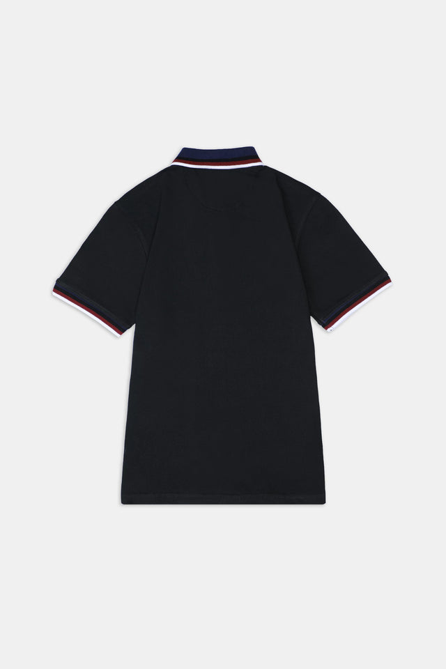 Tipping Collar Polo Shirt - 9figure