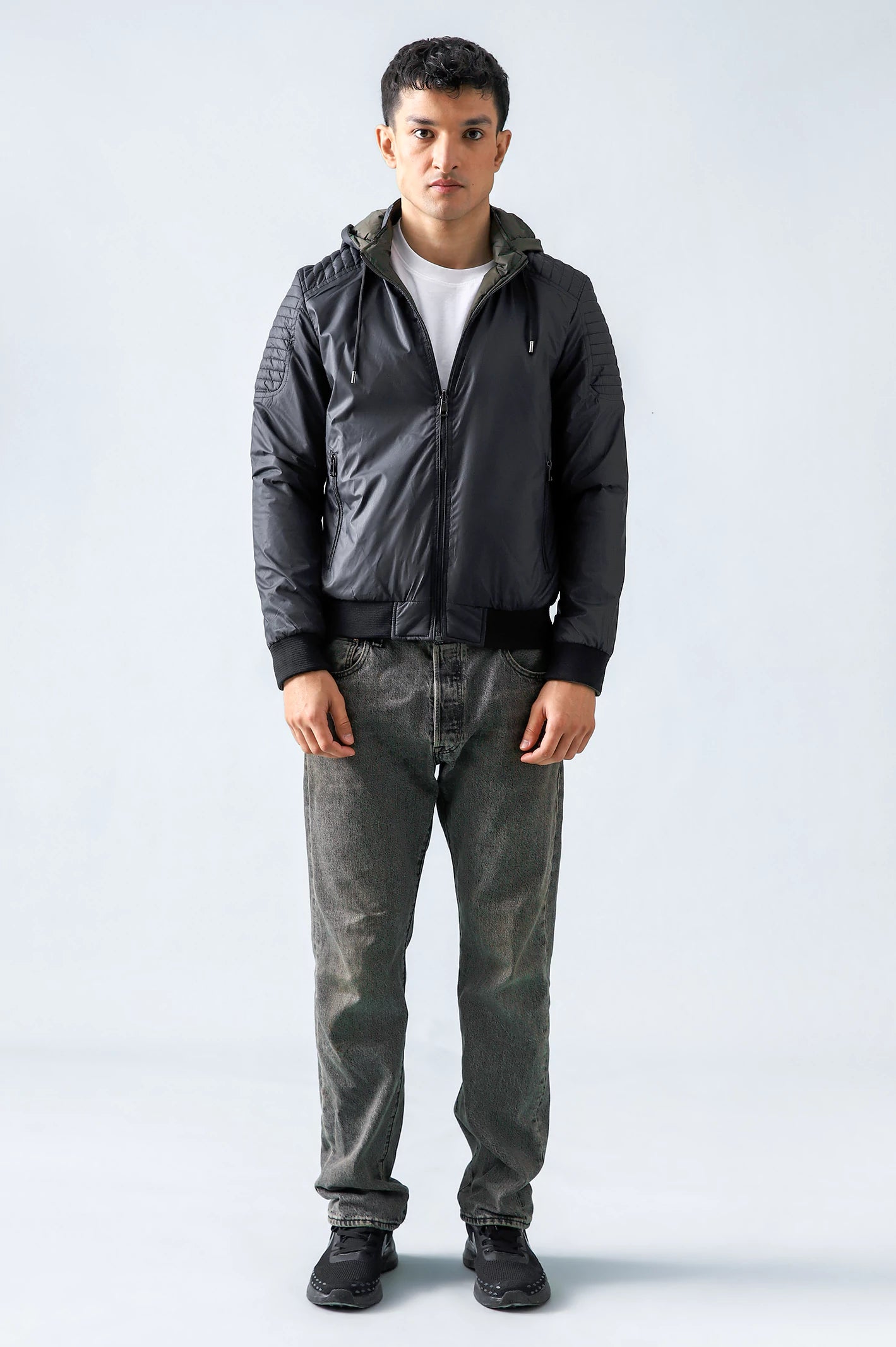 Reversible Hooded Jacket