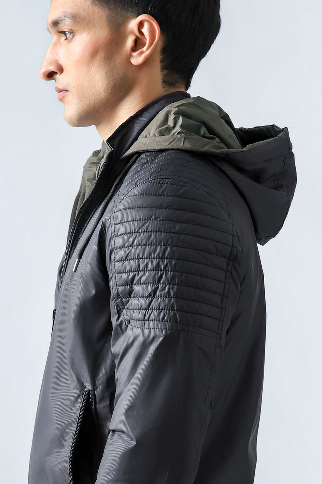 Reversible Hooded Jacket