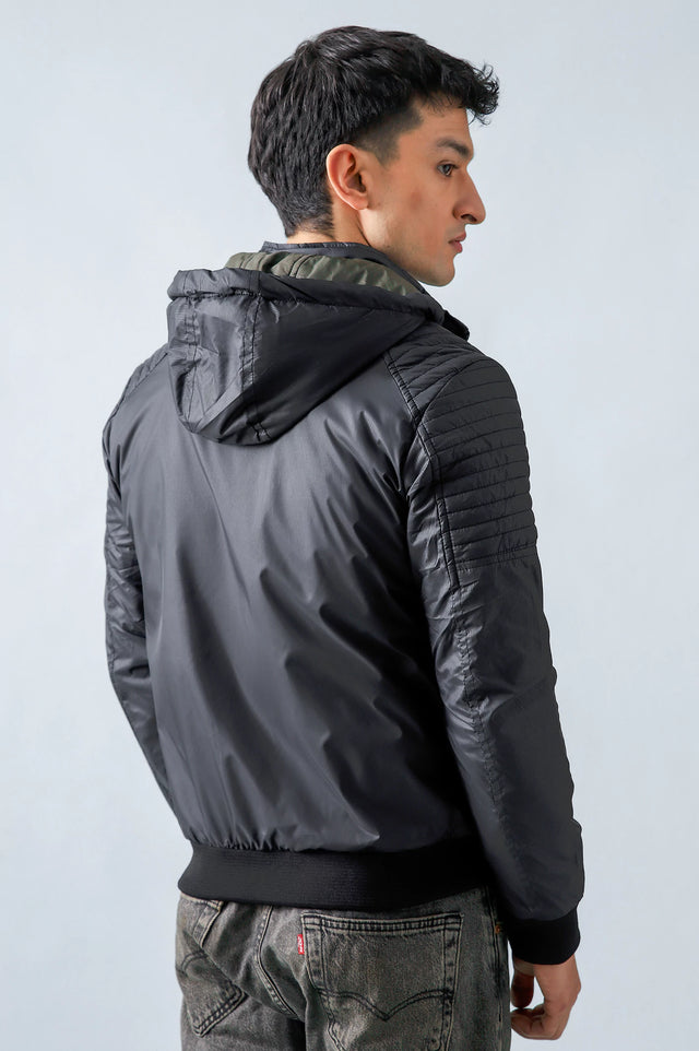 Reversible Hooded Jacket