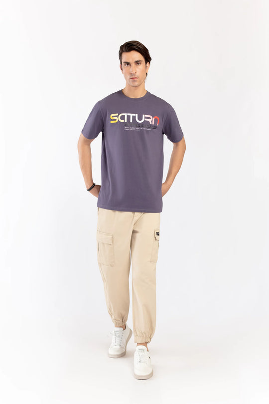 Texted Graphic T-Shirt - 9figure