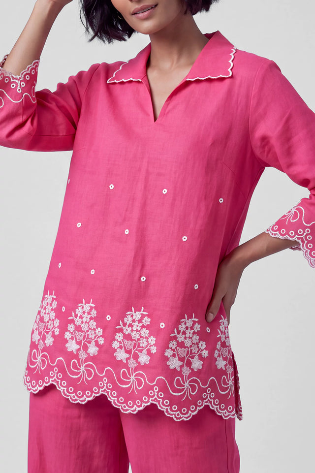 Embroidered Co-Ord Set