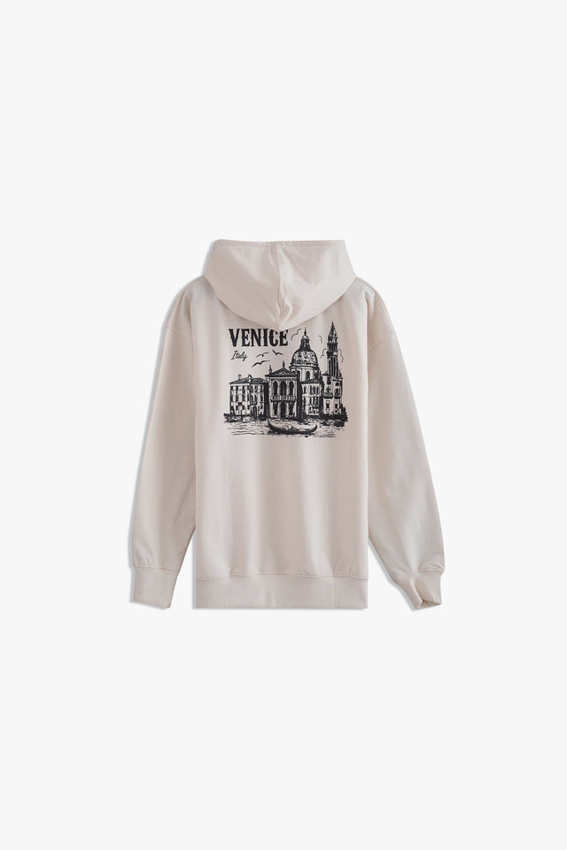 Pull Over Graphic Hoodie