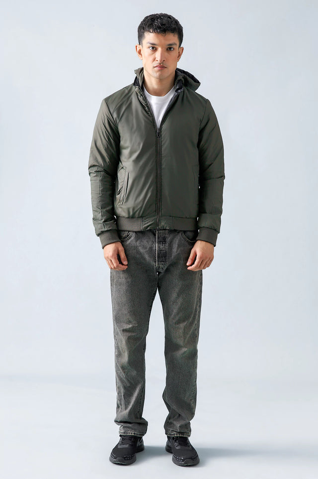 Reversible Hooded Jacket