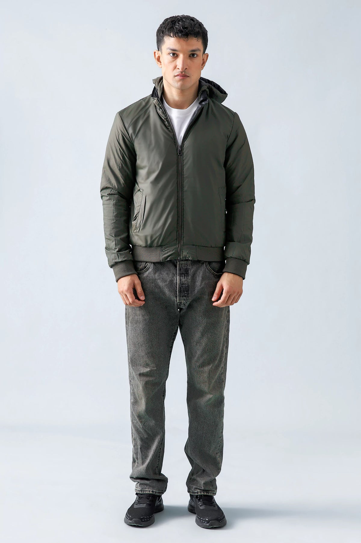 Reversible Hooded Jacket