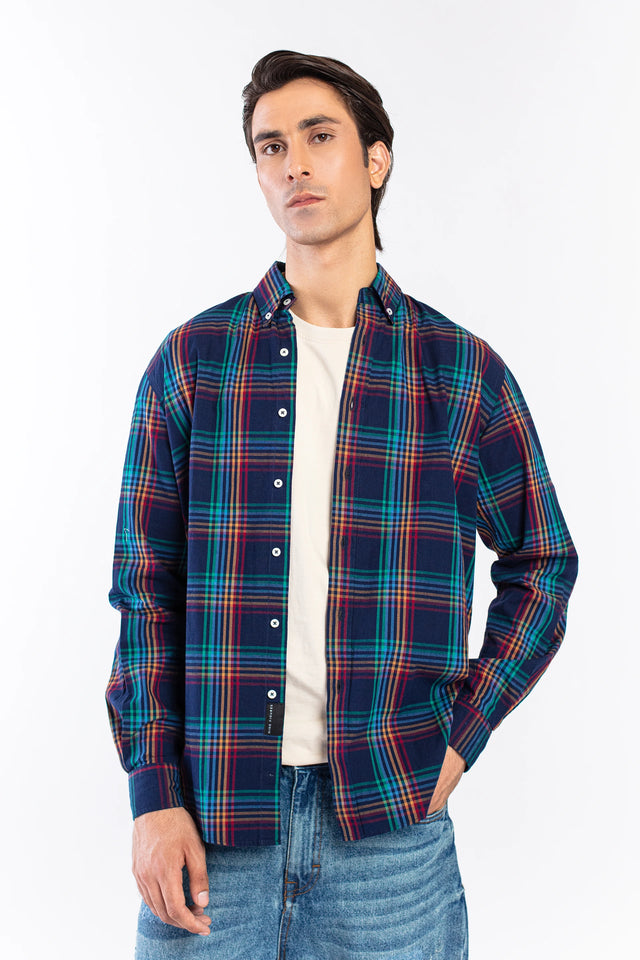 Button Down Checkered Shirt - 9figure