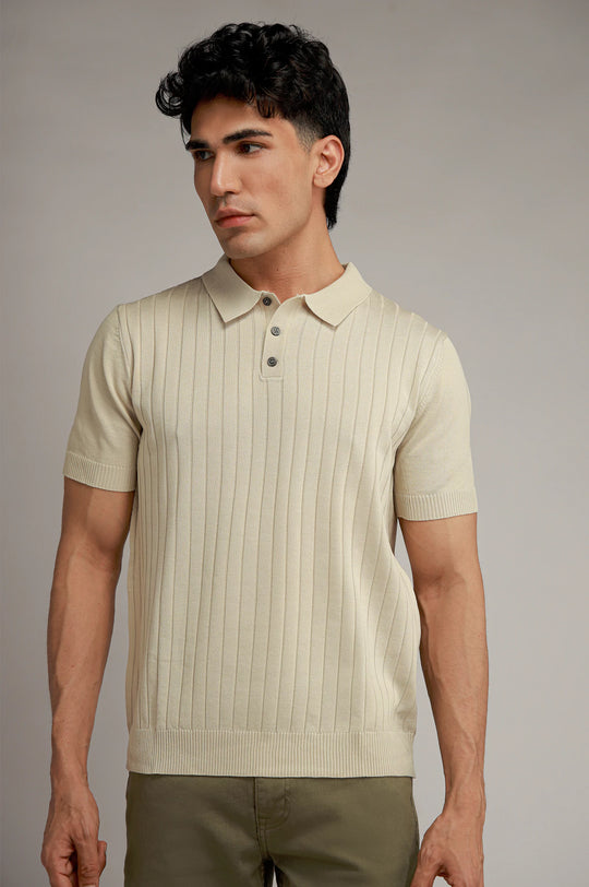 Basic Textured Polo