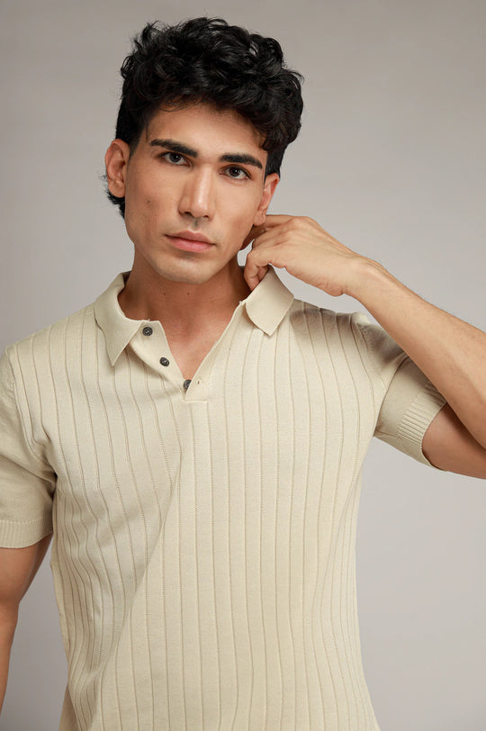 Basic Textured Polo
