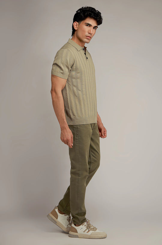 Basic Textured Polo