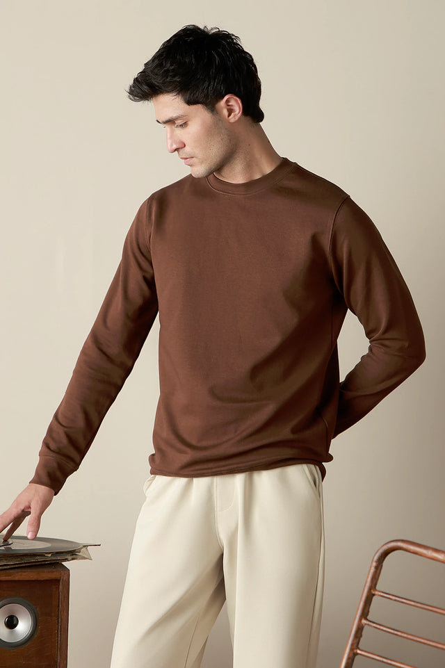 Basic Crew Neck Sweatshirt