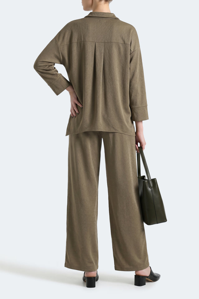 Women's Textured Co-ord Set