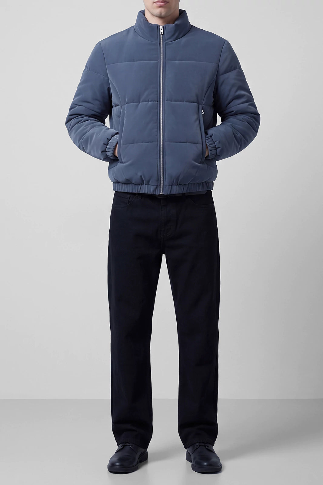 Mock Neck Puffer Jacket