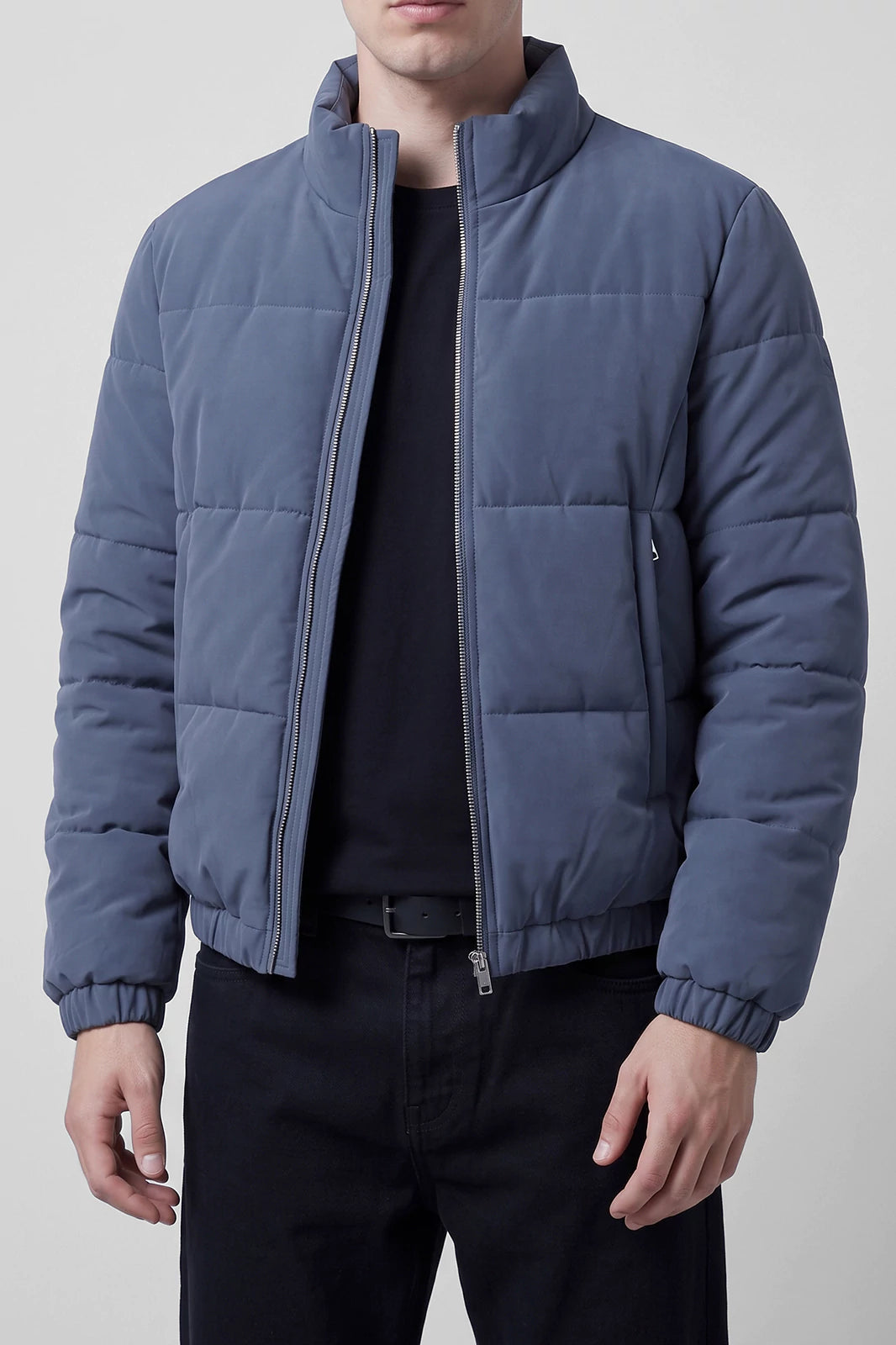 Mock Neck Puffer Jacket