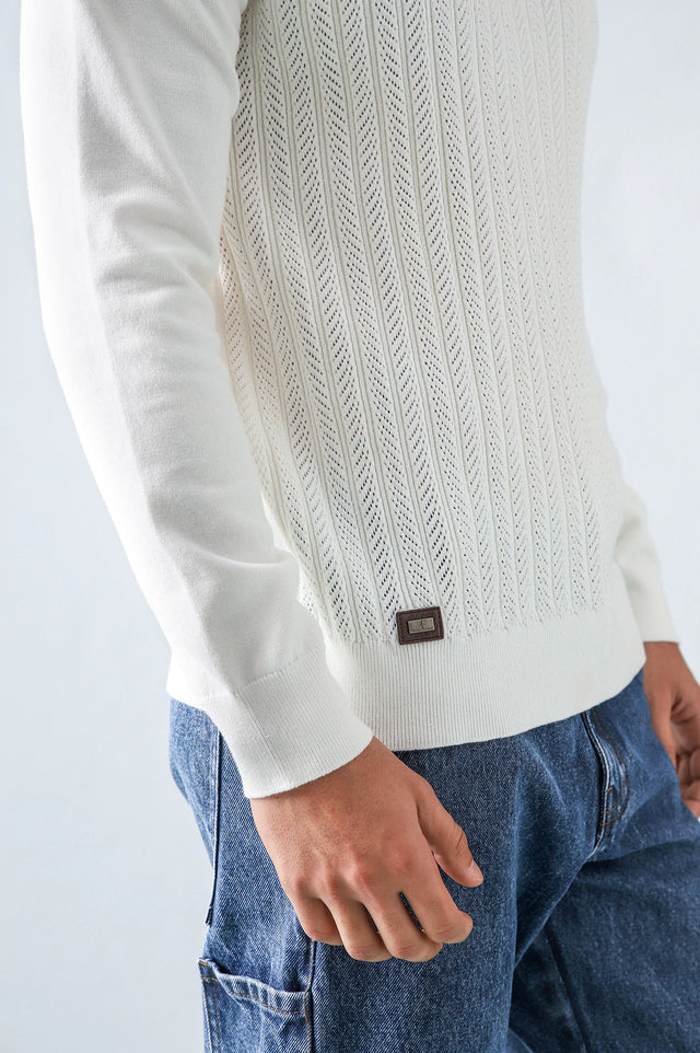 Textured Sweater