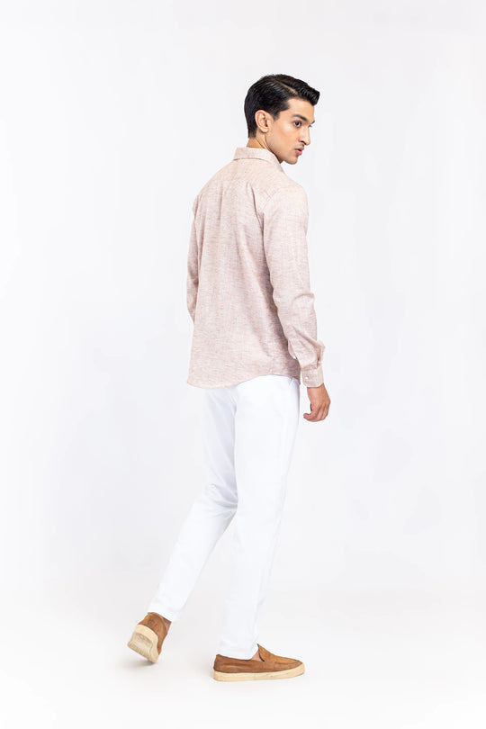 Basic Collar Textured Shirt - 9figure