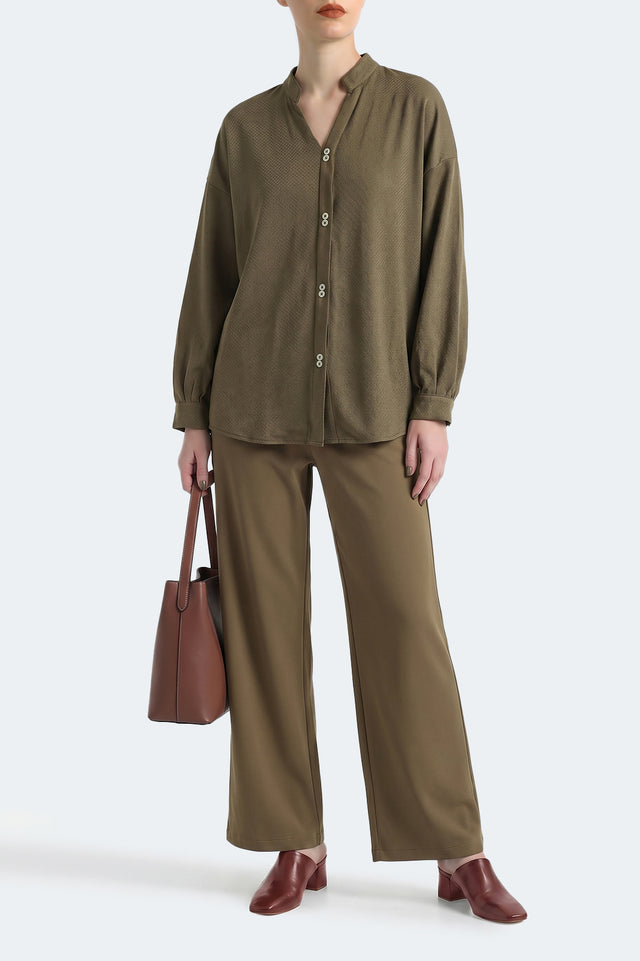 Women's Textured Top