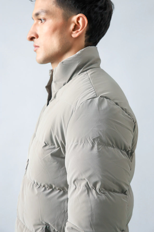 Mock Neck Puffer Jacket