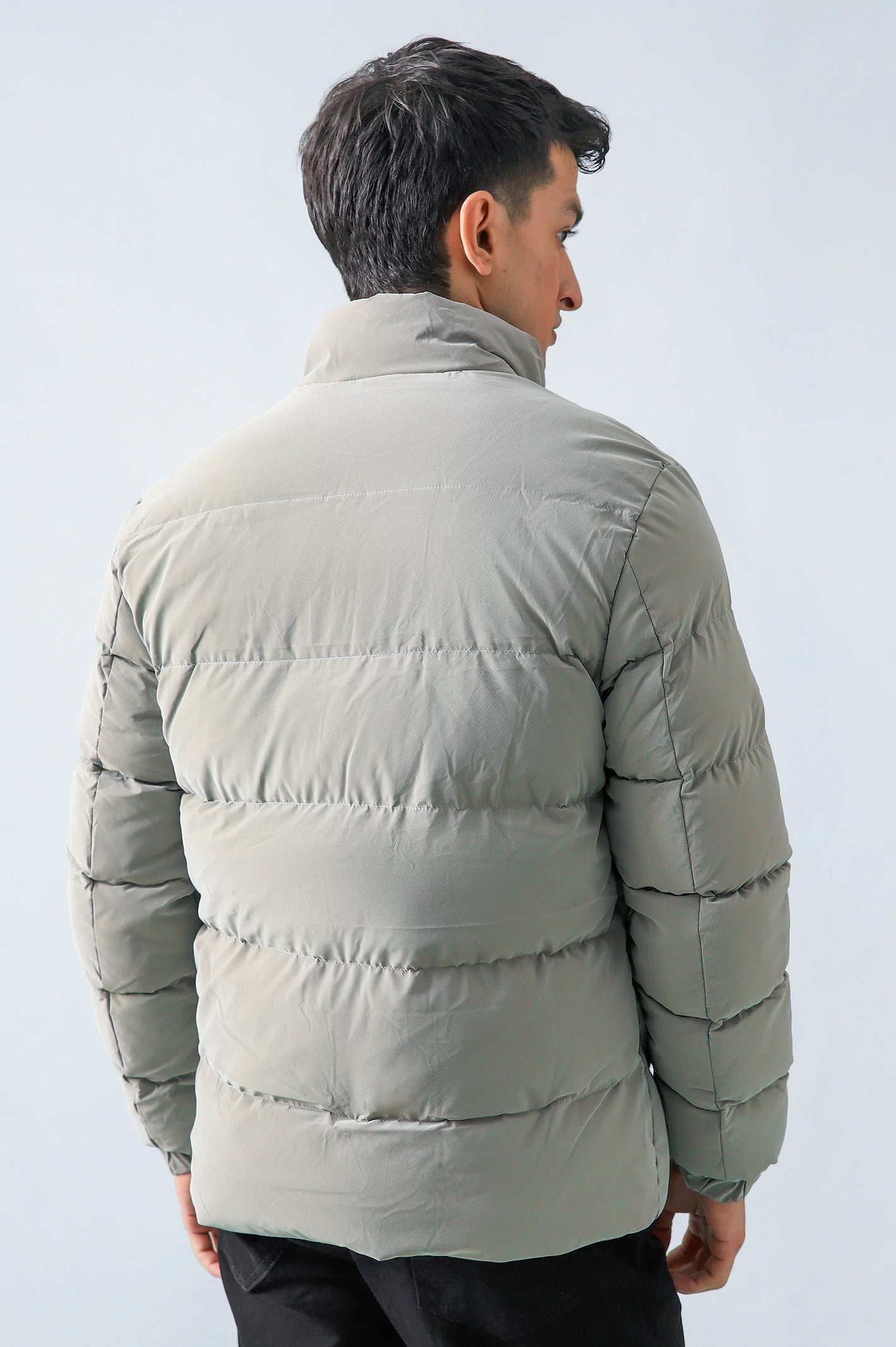Mock Neck Puffer Jacket