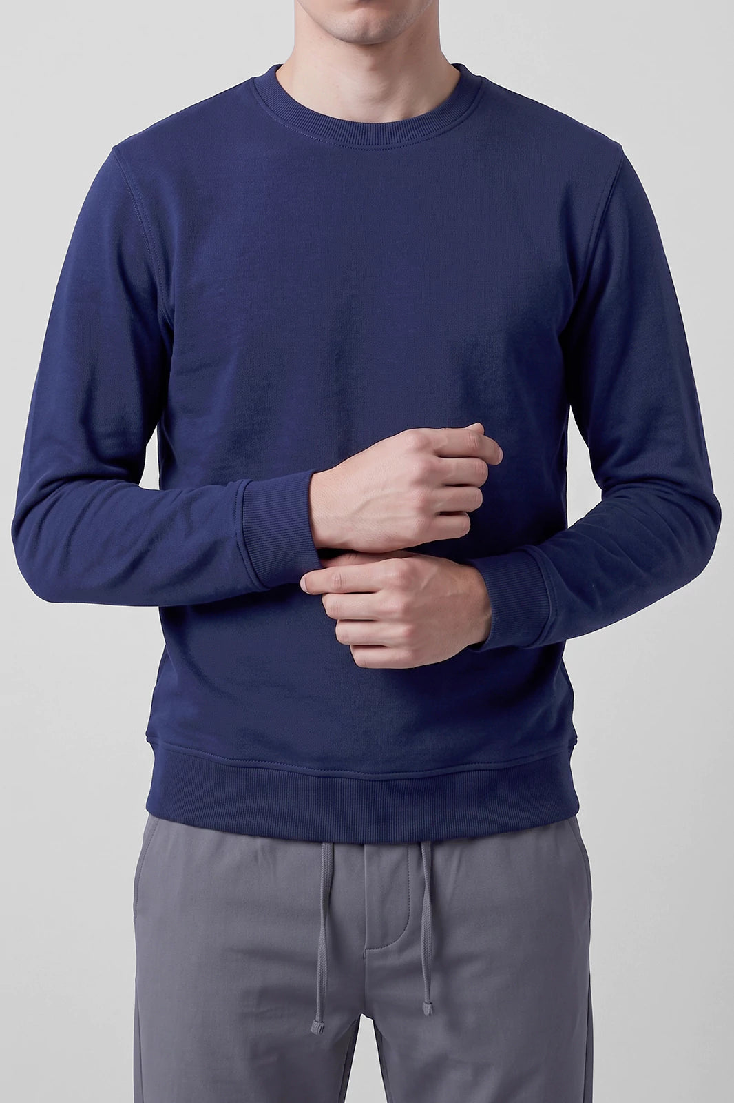 Basic Crew Neck Sweatshirt