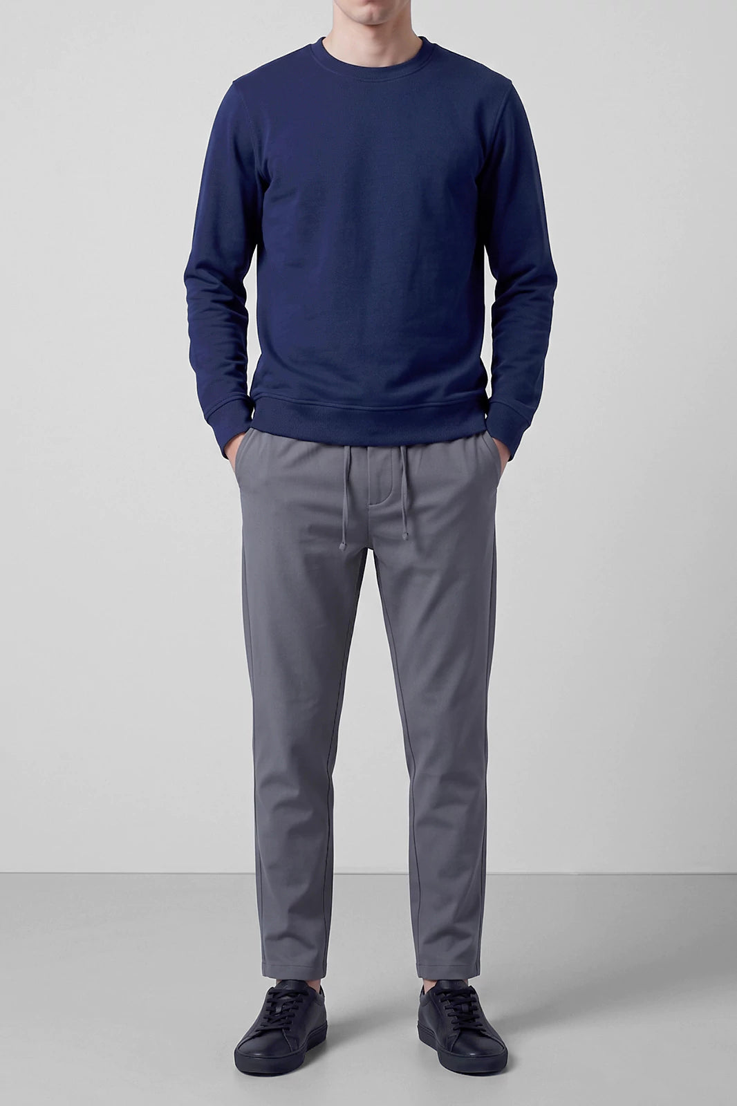 Basic Crew Neck Sweatshirt