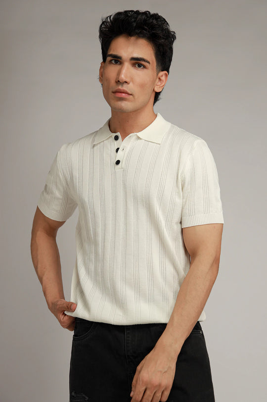 Basic Textured Polo