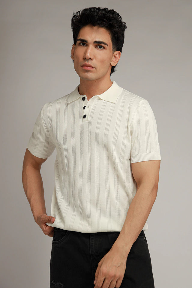 Basic Textured Polo