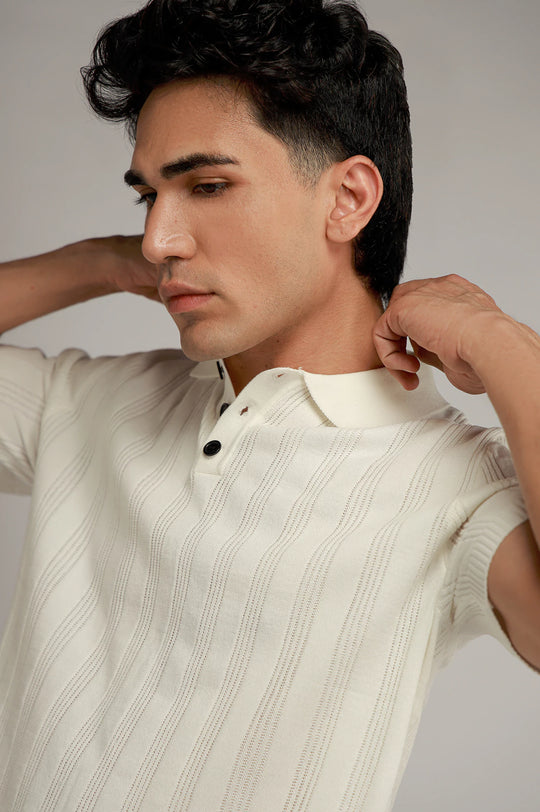 Basic Textured Polo