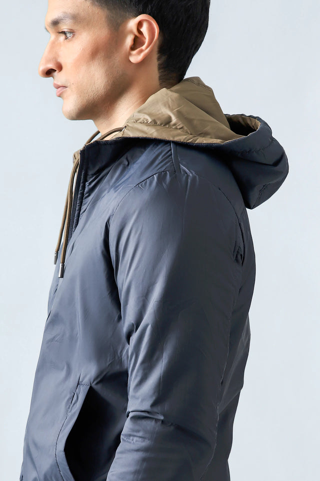 Reversible Hooded Jacket