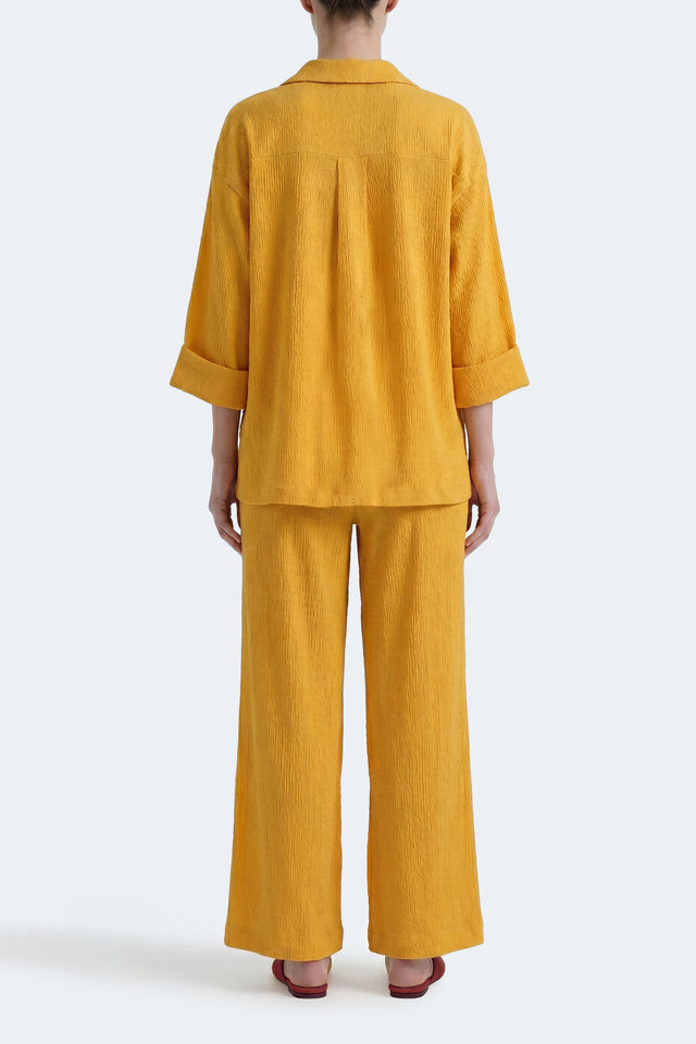 V-Neck Button-Down Co-Ord Set