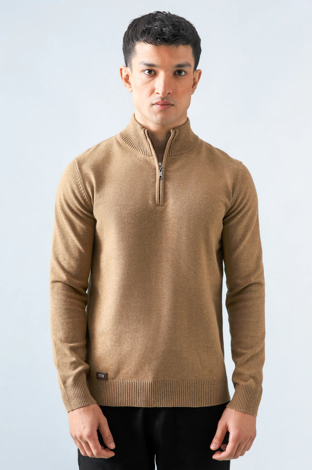 Basic Mock Neck Sweater